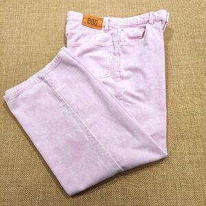 Urban Outfitters‎ BDG High & Wide Corduroy Pants Pink Women’s Size 29